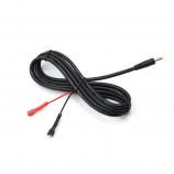 dc4.0*1.7mm male to 250 terminal cable 